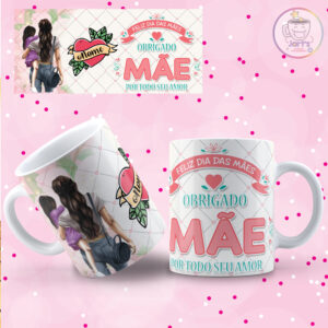 Caneca dia das mães